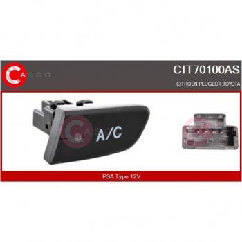 Casco SRL Termostato y Ventilador de Climatización para CITROËN C1 (Ref: CIT70100AS)