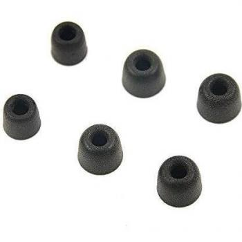 GranVela Premium de repuesto espuma auriculares Earbud Consejos, aislamiento del ruido de espuma con efecto memoria almohadillas para 4 mm-5.5 mm Diámetro boquilla