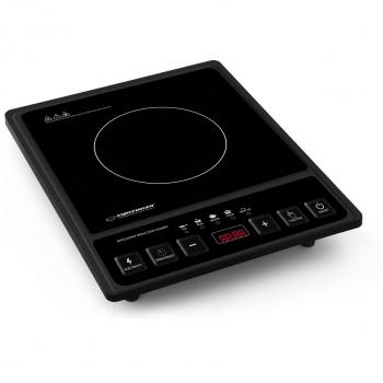 Esperanza EKH011 Cocina de Inducción Portátil, 1 Zona de Cocción, Color Negro