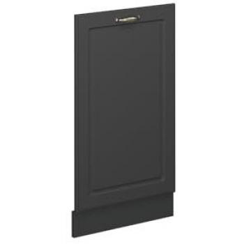 Panel Frontal para Lavavajillas Vicco Fame-Line, Antracita-Oro Landhaus, 45 cm sin Encimera
