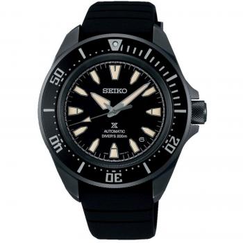 Reloj automático Seiko Prospex Sea Samurai SRPL15K1, analógico, color negro, modelo 4R