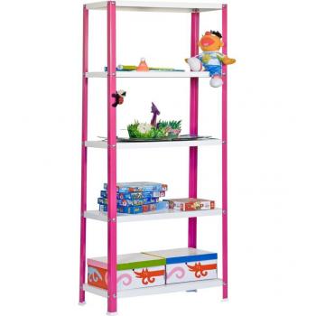 Estantería SIMONHOME CLASSIC PLUS 5/300 ROSA/BLANCO - P02100204181035 - Simon Rack
