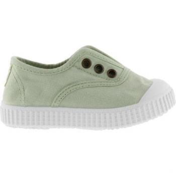 Victoria 1915 Girls Slip-On Canvas Sneakers with Elastic and Rubber Toe