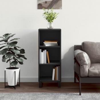 Aparador de madera de ingeniería negro 34,5x32,5x90 cm Mueble de Almacenaje de Salón Buffet Armario Auxiliar Armario de Almacenamiento