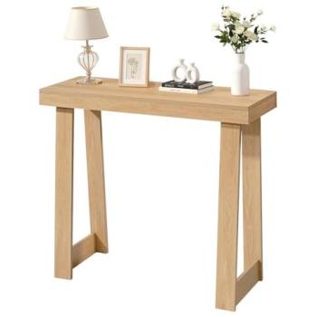 Mesa Consola Moderna VEVOR, 91.5 cm, Rectangular de Madera Multicapa, Ideal para Pasillo, Dormitorio y Sala de Estar, Montaje Fácil