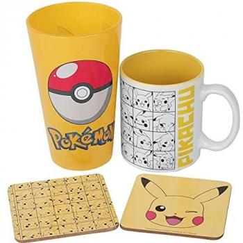 GB eye 62POK862 Gift Box Pikachu Pokemon Cups Tazas, Amarillo, 20 cm