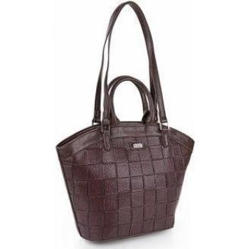 Lois Bolso Tote para Mujer con Doble Asa, Modelo 316581, Color Marrón, Material Polipiel/PVC