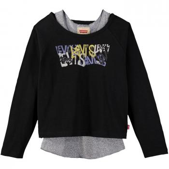 Levi's Dbl Tee Suptee, Camiseta para Niños