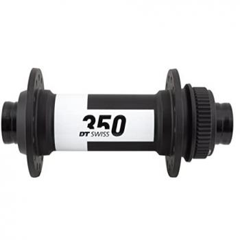 Buje Delantero MTB DT Swiss 350 Classic Disc Brake Center Lock 15x110 mm BOOST negro - 28 agujeros, Unisex, Talla única