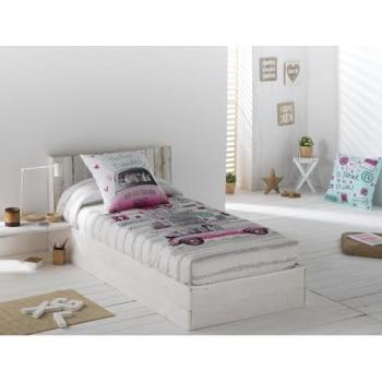 Edredón Ajustable CANDY - 100% Algodón - Estampado Digital - Para Camas de 80 a 150 cm - Fabricado en España