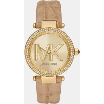 Michael Kors Ladies Parker Gold Analog Watch MK4725