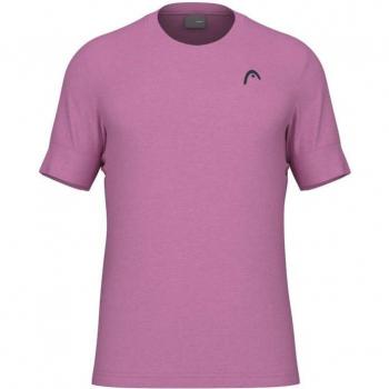 Camiseta de tenis Head Play Tech Uni Hombre Lila, manga corta, tejido técnico, diseño moderno y cómodo