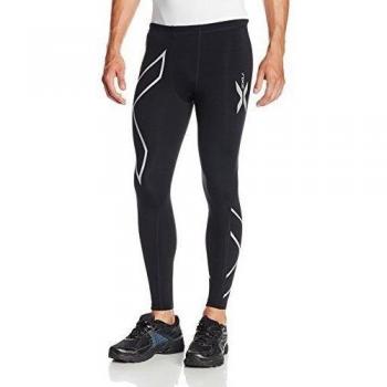 2XU PWX - Medias de compresión de running para hombre, tamaño XS, color negro