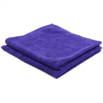 sourcing map 2Pcs 40 X 40cm 300Gsm Microfibra Coche Toalla de Secado El Lavado de Ropa Púrpura