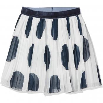 NAME IT Nkftove Skirt, Falda para Niñas, Blanco, 128