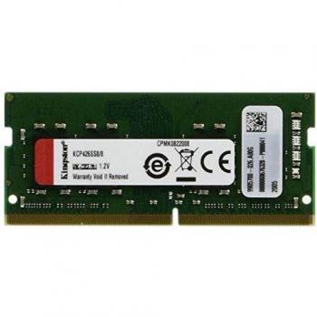 Kingston Branded Memory 8GB DDR4 2666MHz SODIMM KCP426SS8/8 Memoria Portátil