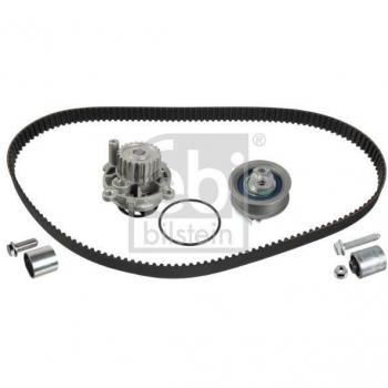 Bomba de Agua + Kit de Correa de Distribución FEBI BILSTEIN 173162 para VW, AUDI, SKODA