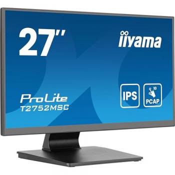 Monitor Táctil iiyama ProLite T2752MSC-B1AG 27 IPS Full HD 1920x1080 5ms HDMI DisplayPort USB Antirreflejo