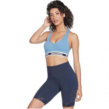 Skechers Go Walk Jacquard Bra Deportivo Azul para Mujer