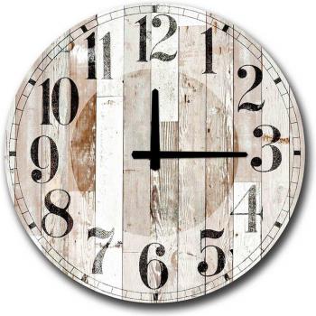 Reloj Decorativo Wellhome MDF Tablón Blanco - Alta Calidad
