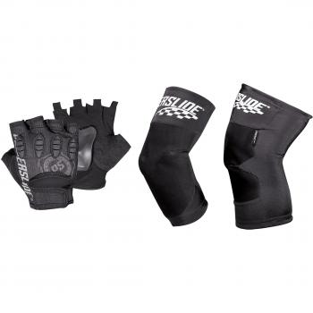 Protector poweslide Race Tri-pack II, negro, S, 903214/3
