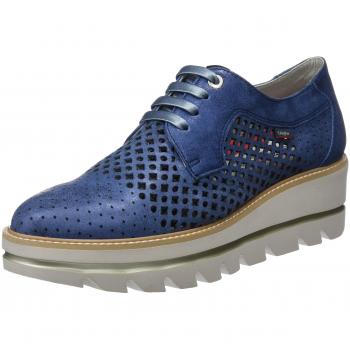 Callaghan Party Line, Zapatos de Cordones Derby para Mujer, Azul