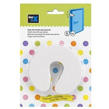 TOPE SALVA DEDOS PARA PUERTAS BLANCO