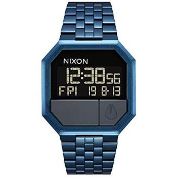 Reloj Digital de Pulsera para Hombre Nixon A158-300, Modelo Re-run Azul
