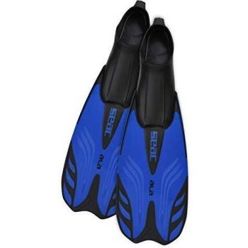 SEAC 710033 Calzantes de Buceo y Diseño Italiano, Adultos Unisex, Azul Metal, 36-37
