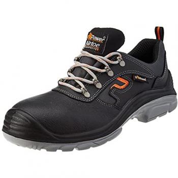 Zapato de seguridad U-Power Solid S3 SRC Talla 40 Piel Negra/Cordura EN20345