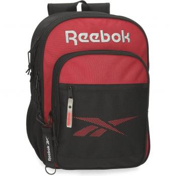 Mochila Escolar Reebok Portland de Poliéster de 40 cm en color Negro