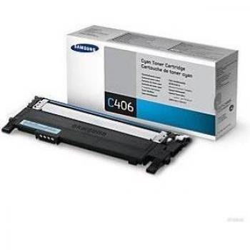 Samsung CLT-C406S Cyan Original Toner Cartridge