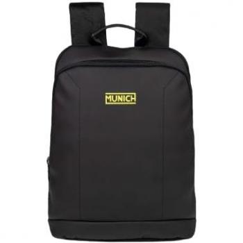 Mochila Munich Jungle Slim Negra Talla Única