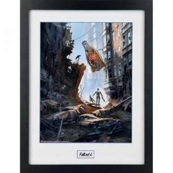 GB Eye Ltd, Fallout 4, Street Scene, Fotografia Enmarcada, 40 x 30 cm