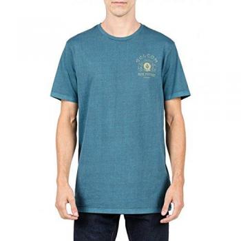 Volcom New Future S/S Tee Camiseta de Manga Corta, Hombre, Azul