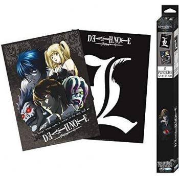 ABYstyle Death Note - L& Group - Set de 2 Posters '52x38