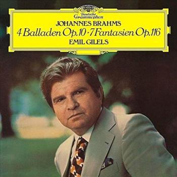 Brahms 4 ballades 7 fantasias vinilo
