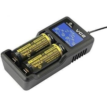 XTAR vc2 Cargador con Pantalla LCD