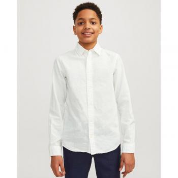 Camisa de lino manga larga para niño
