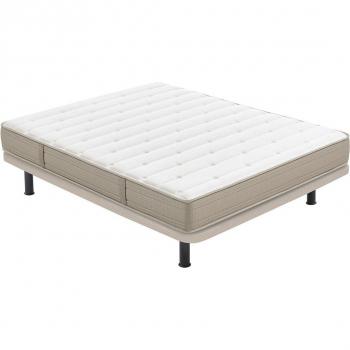 Conjunto colchón HR + Base tapizada + Patas VSC20 V2 Tap