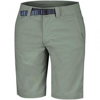 Columbia Shoals Point Belted - Pantalones Cortos para Hombre, Hombre, Color Cypress, tamaño 30/10