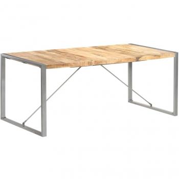 Solid Rough Mango Wood Dining Table 70.9x35.4x29.5