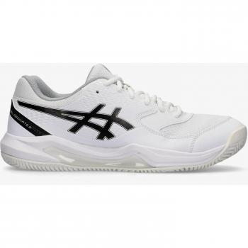 ASICS Gel-Dedicate 8 Clay Blanco Negro Zapatilla de Tenis para Hombres