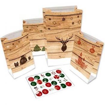Calendario de Adviento ROTH 24 Bolsas Estilo Hygge