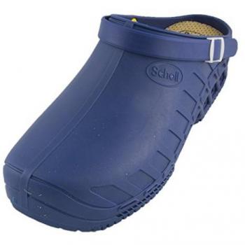 Zueco Scholl Evo con Tecnología Memory Cushion Unisex Color Azul Talla 44-45