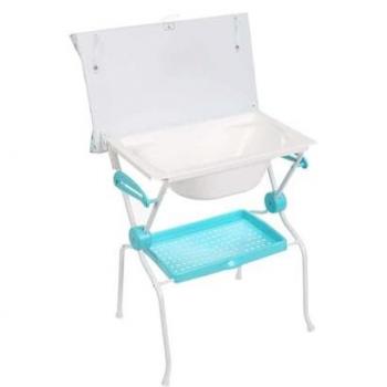 Bañera Plegable Sobrebide Ada - 80x58x102cm PVC y Textil
