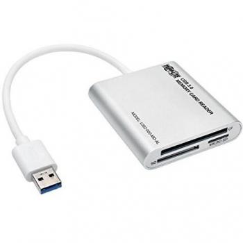 Tripp Lite USB 3.0 SuperSpeed Multi-Drive Memory Card Reader/Writer 5Gbps Aluminum Case