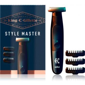 King C. Gillette Style Master Cortapelos Eléctrico para Barba con una Cuchilla 4D