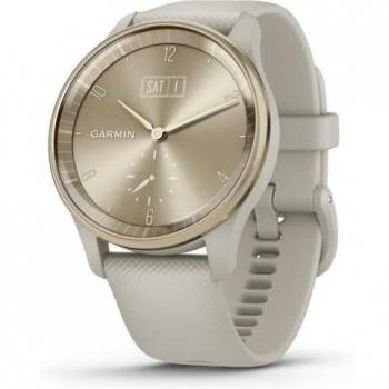 Garmin Vivomove Trend Hybrid Smartwatch - Cream Gold, 40mm, Bluetooth, ANT+, Grade A+