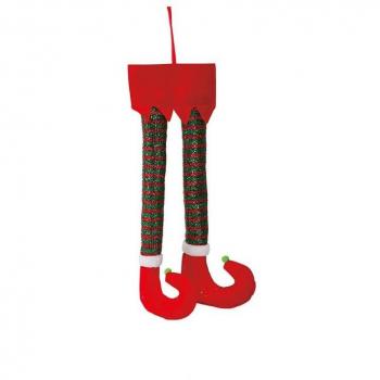 Decoración Piernas de Elfo 50 cm